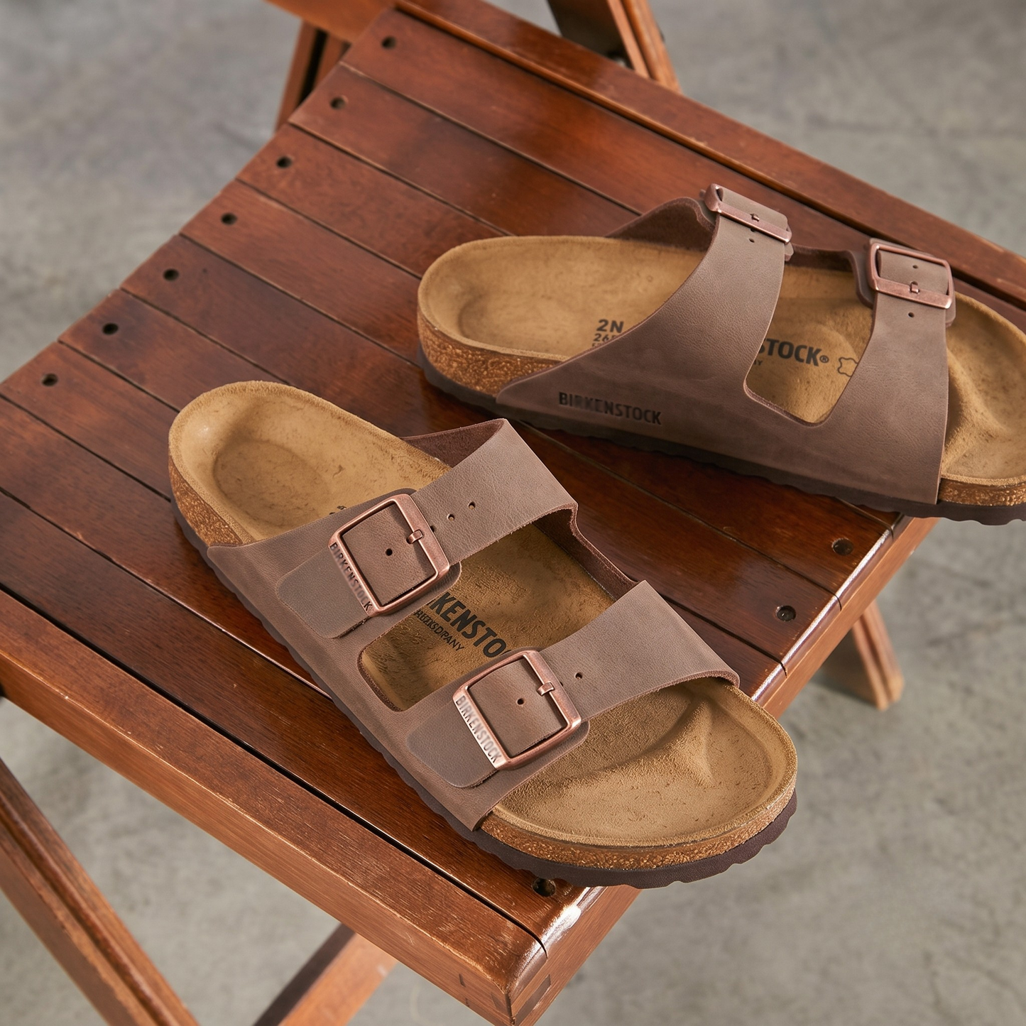 Two-Strap Recovery Slide Sandals - Arizona