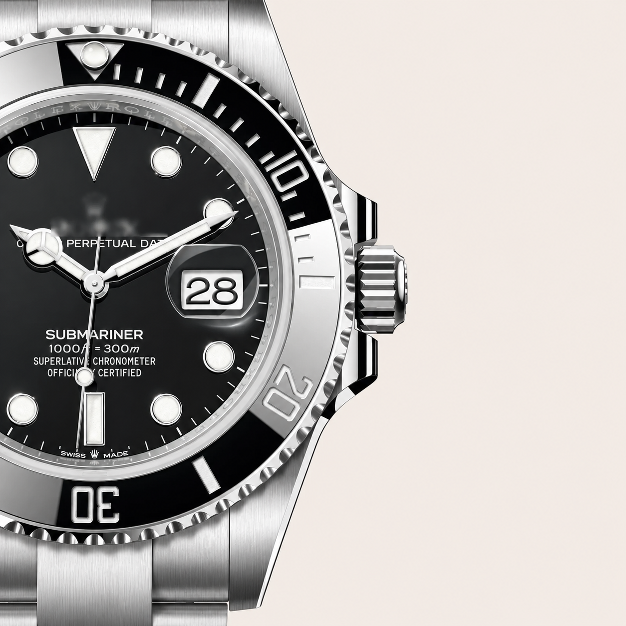 Submariner Date Stainless Steel Ceramic Bezel Watch