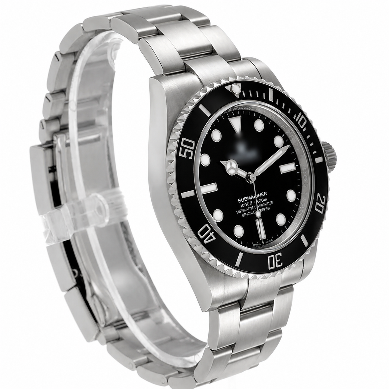 Submariner No Date Stainless Steel Ceramic Bezel Watch